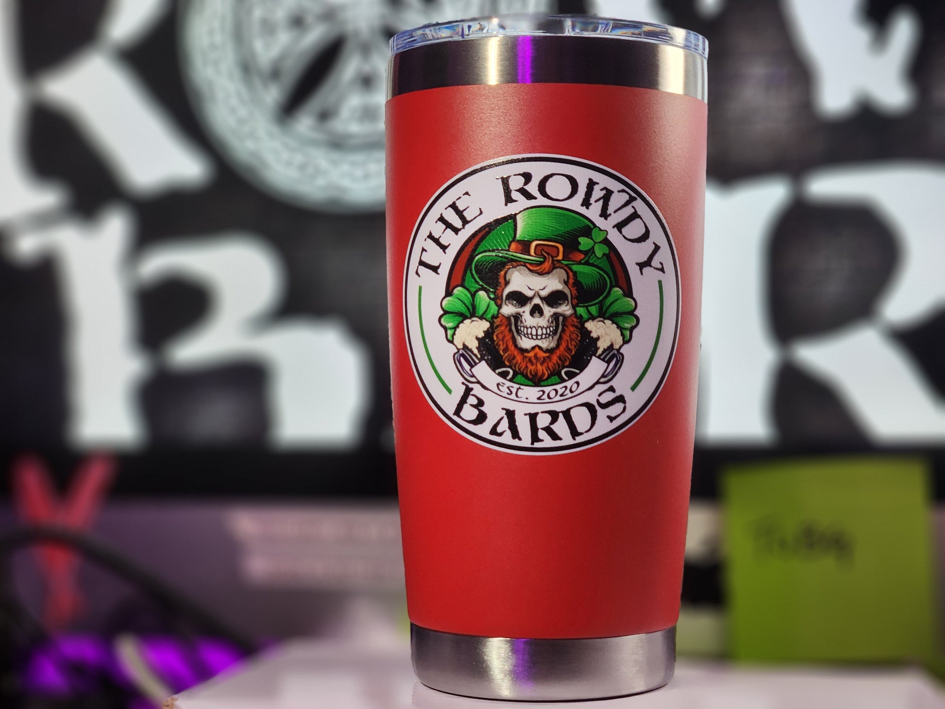20oz Metal Tumbler - Full Bishop Logo