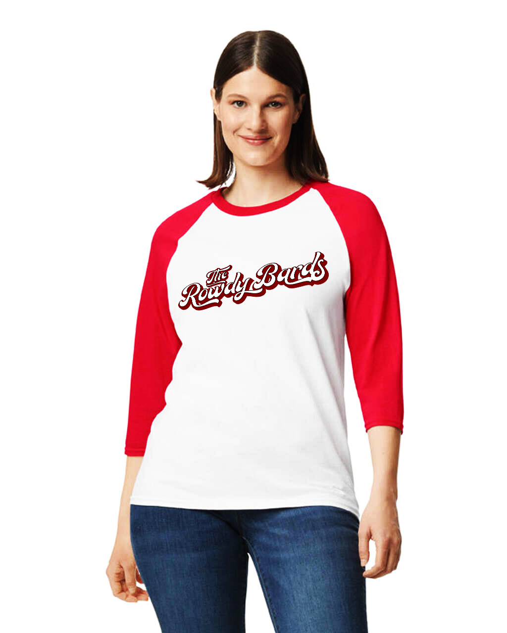 Raglan Tee – Baseball Logo — The Rowdy Bards
